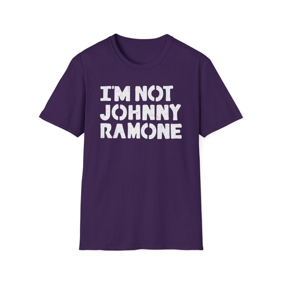I'm Not Johnny Ramone Unisex Softstyle T-Shirt