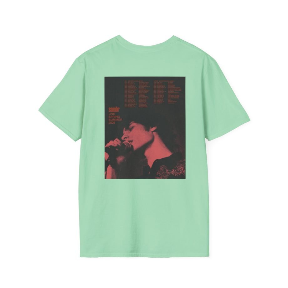 Sombr Live Spring 2025 Tour Unisex T-Shirt