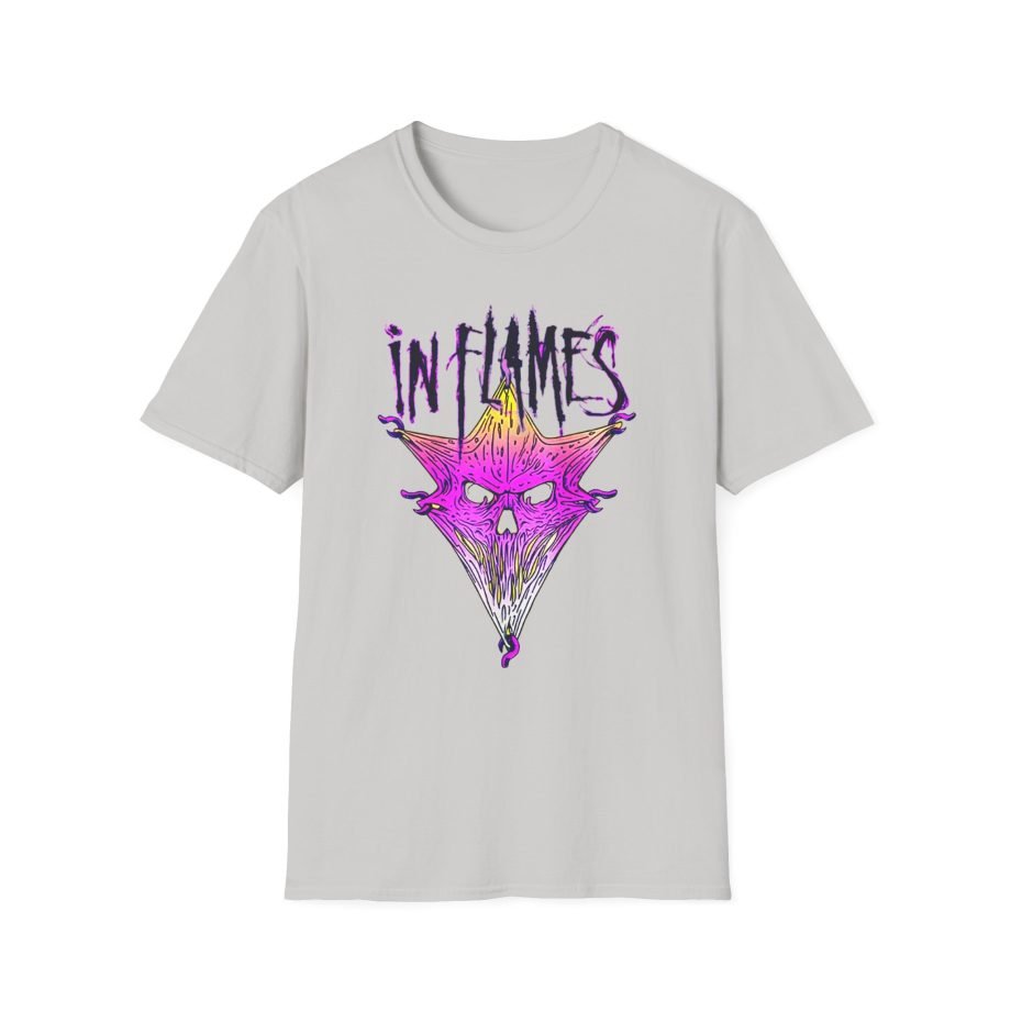 In Flames Pierced Jester Unisex Softstyle T-Shirt