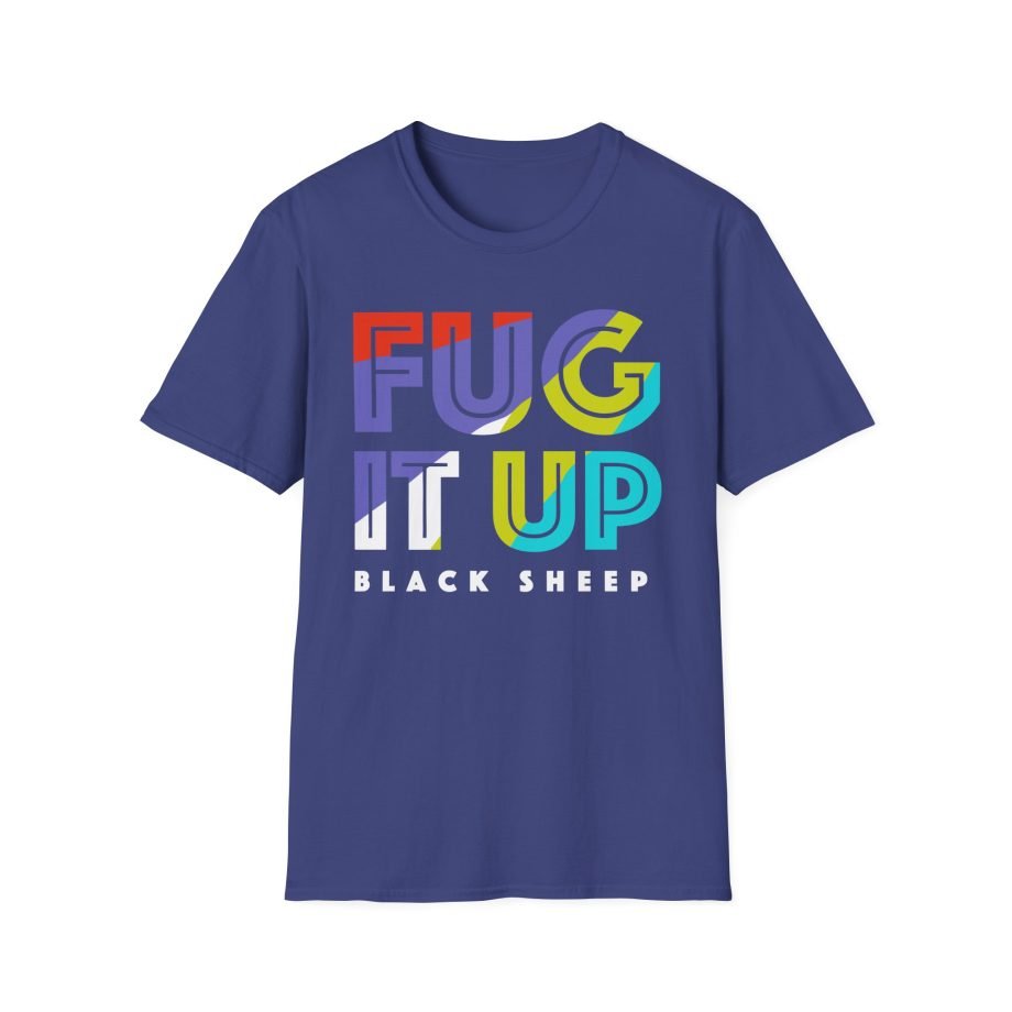Black Sheep Fug It Up Unisex Softstyle T-Shirt