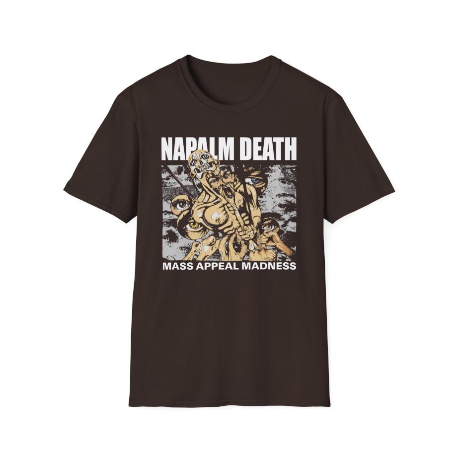 Napalm Death Mass Appeal Madness Unisex Softstyle T-Shirt