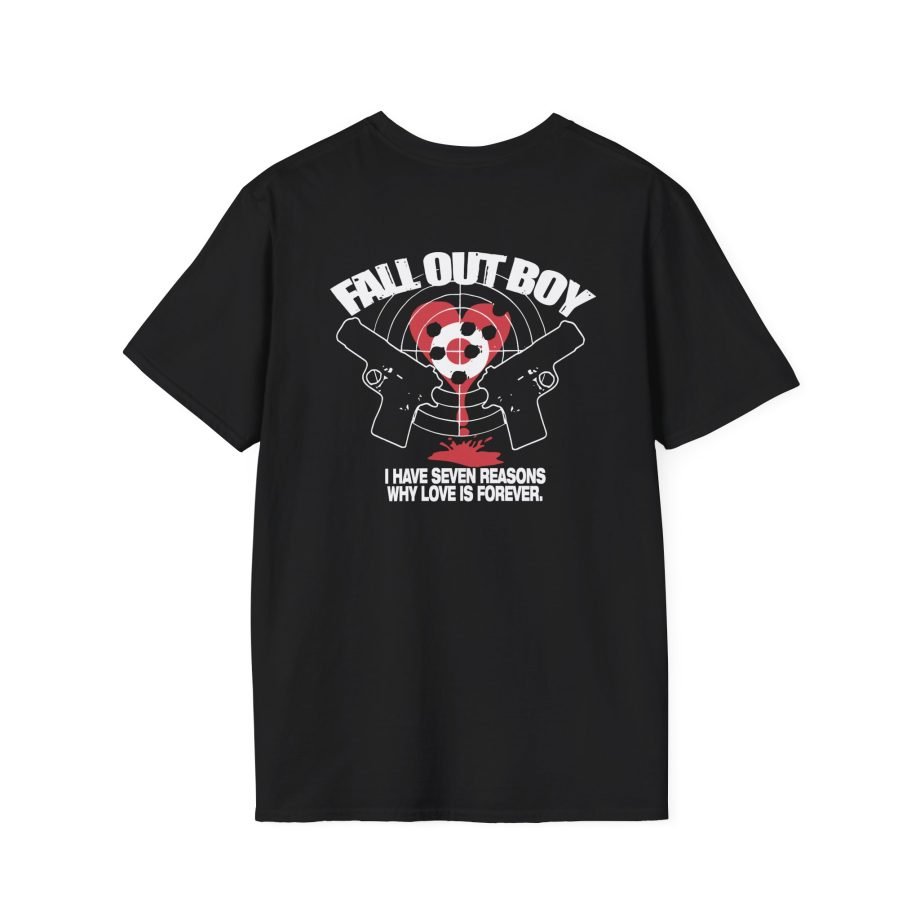 Fall Out Boy Gun I Have Seven Reasons Unisex Softstyle T-Shirt
