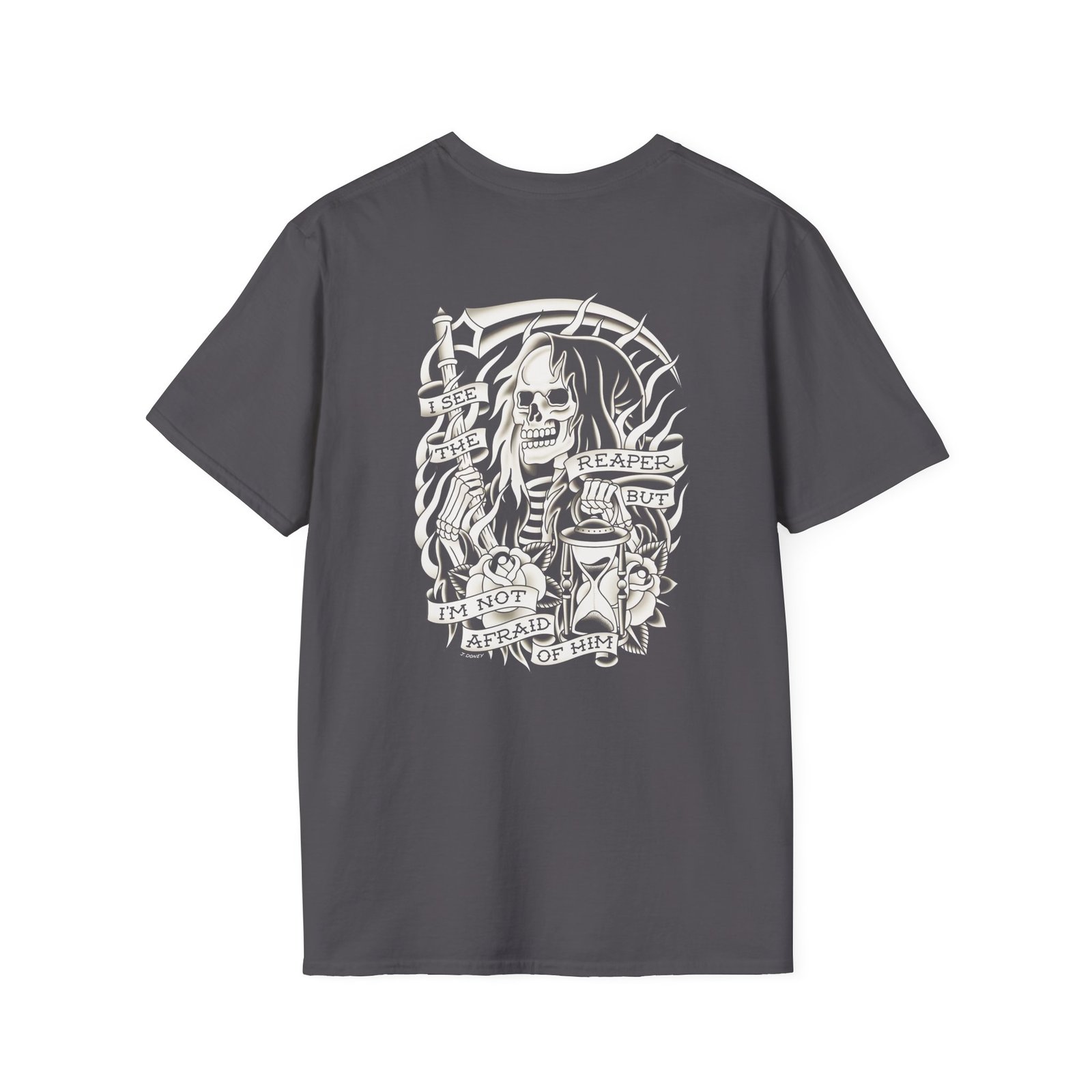 The Ghost Inside Skull Reaper Unisex Softstyle T-Shirt