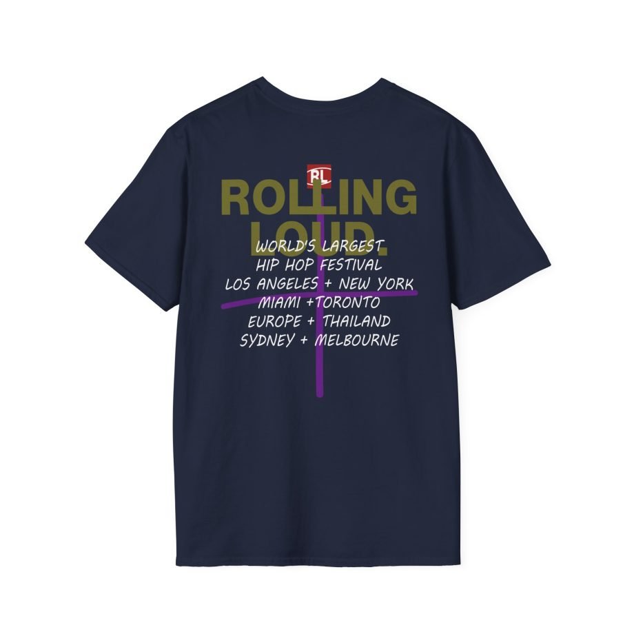 Rolling Loud World Tour Dept Unisex Softstyle T-Shirt