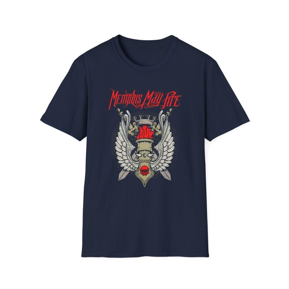 Memphis May Fire Roman Crest Unisex Softstyle T-Shirt