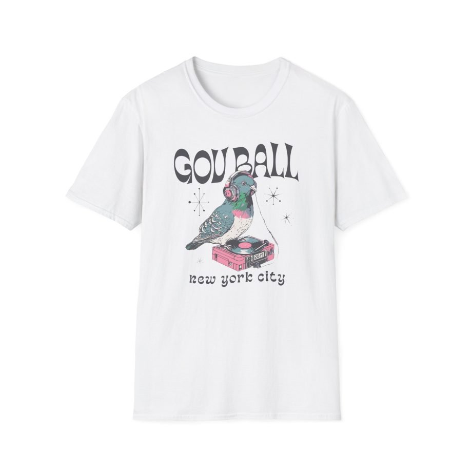Gov Ball Pigeon Unisex Softstyle T-Shirt
