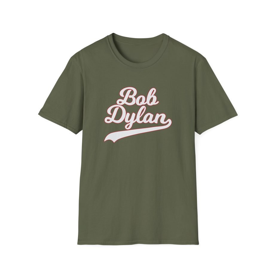 Bob Dylan Varsity Logo Unisex Softstyle T-Shirt