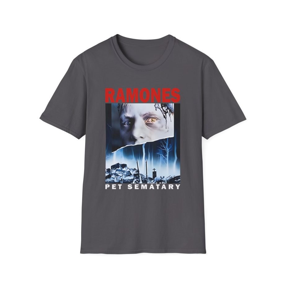 Ramones Pet Sematary T Shirt Unisex Softstyle T-Shirt
