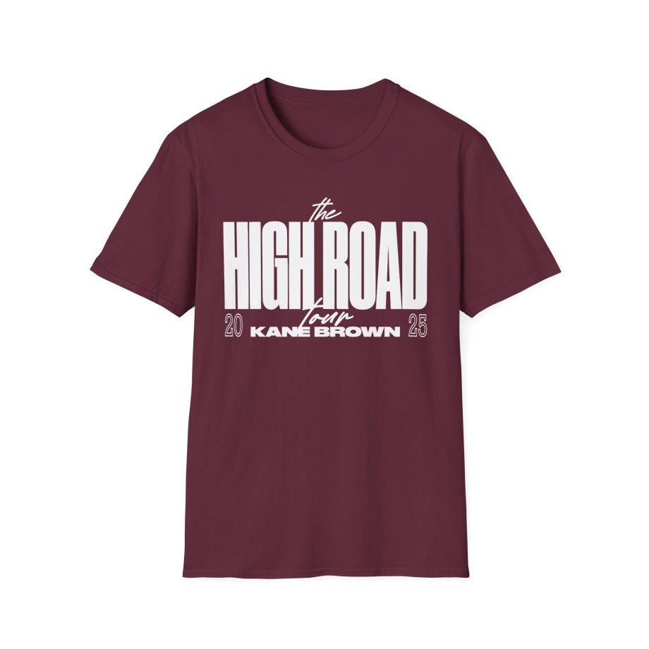 KB The High Road Text Unisex Softstyle T-Shirt