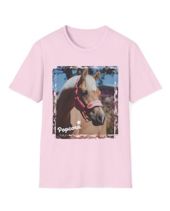 Harlow and Popcorn Unisex Softstyle T-Shirt