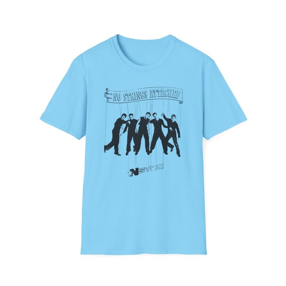 Nsync No Strings Attached Marionette Unisex Softstyle T-Shirt