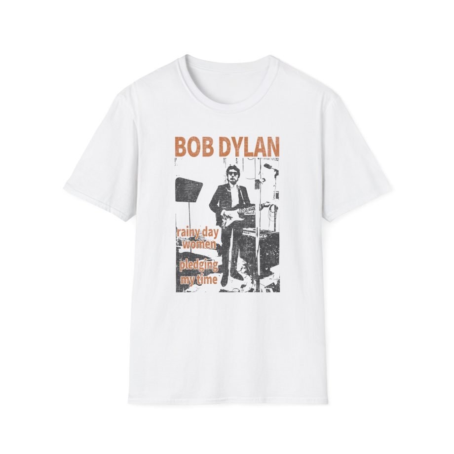 Bob Dylan Rainy Day Unisex Softstyle T-Shirt