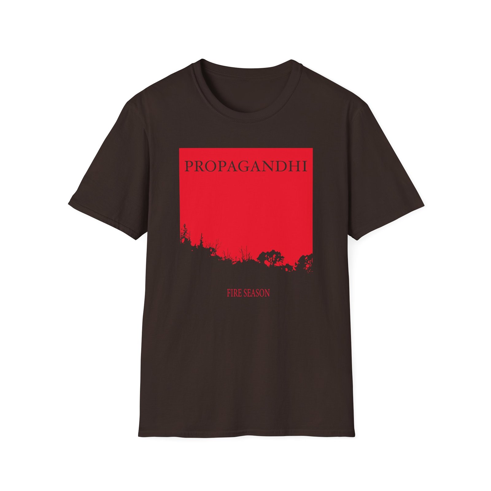 Propagandhi Fire Season Unisex Softstyle T-Shirt