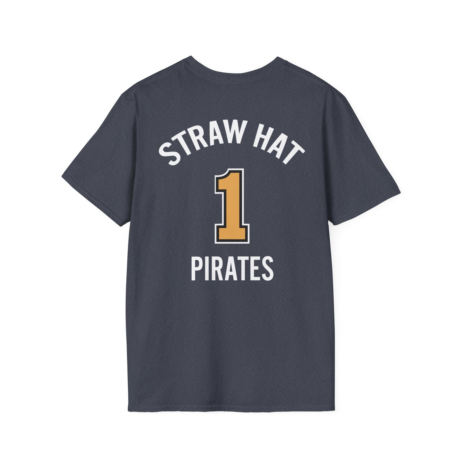 One Piece Straw Hat Pirates Unisex Softstyle T-Shirt