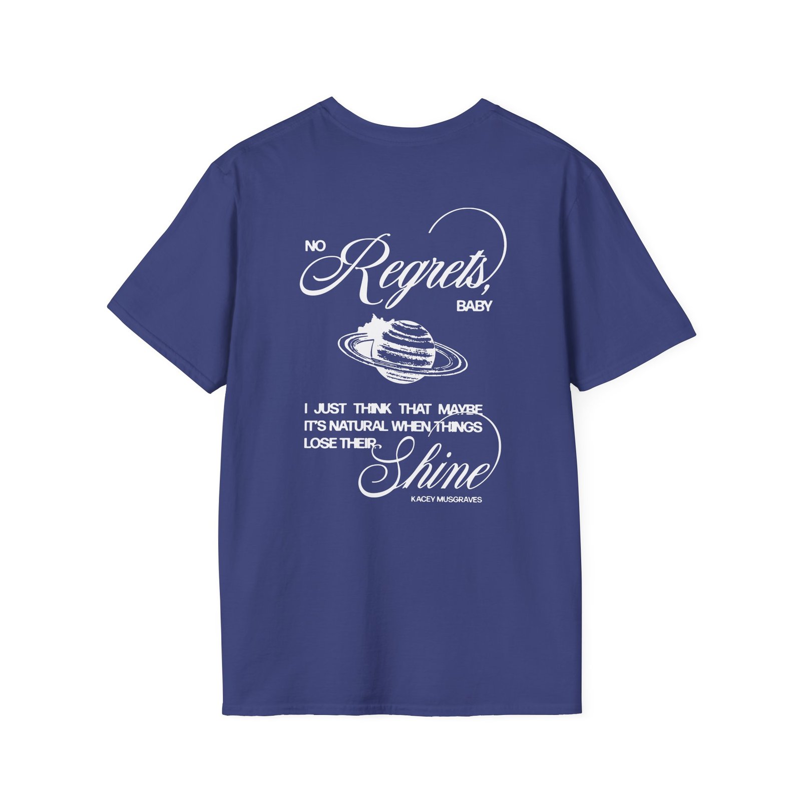 Kacey Musgraves No Regrets Unisex Softstyle T-Shirt