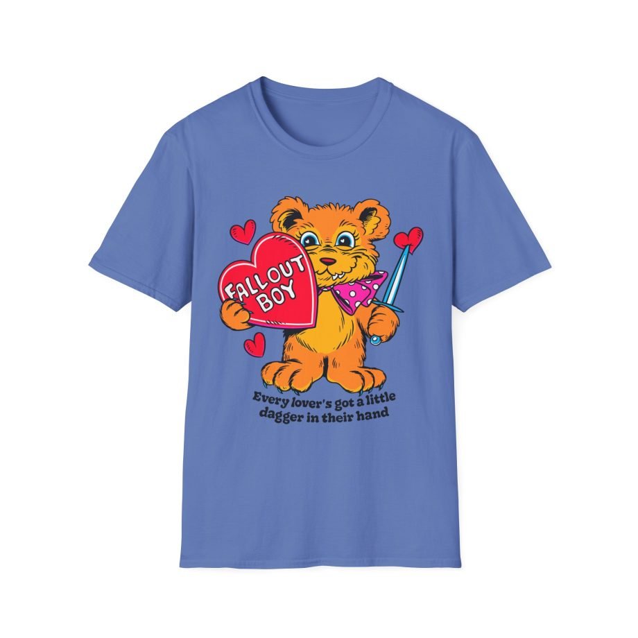 Fall Out Boy Dagger Teddy Unisex Softstyle T-Shirt