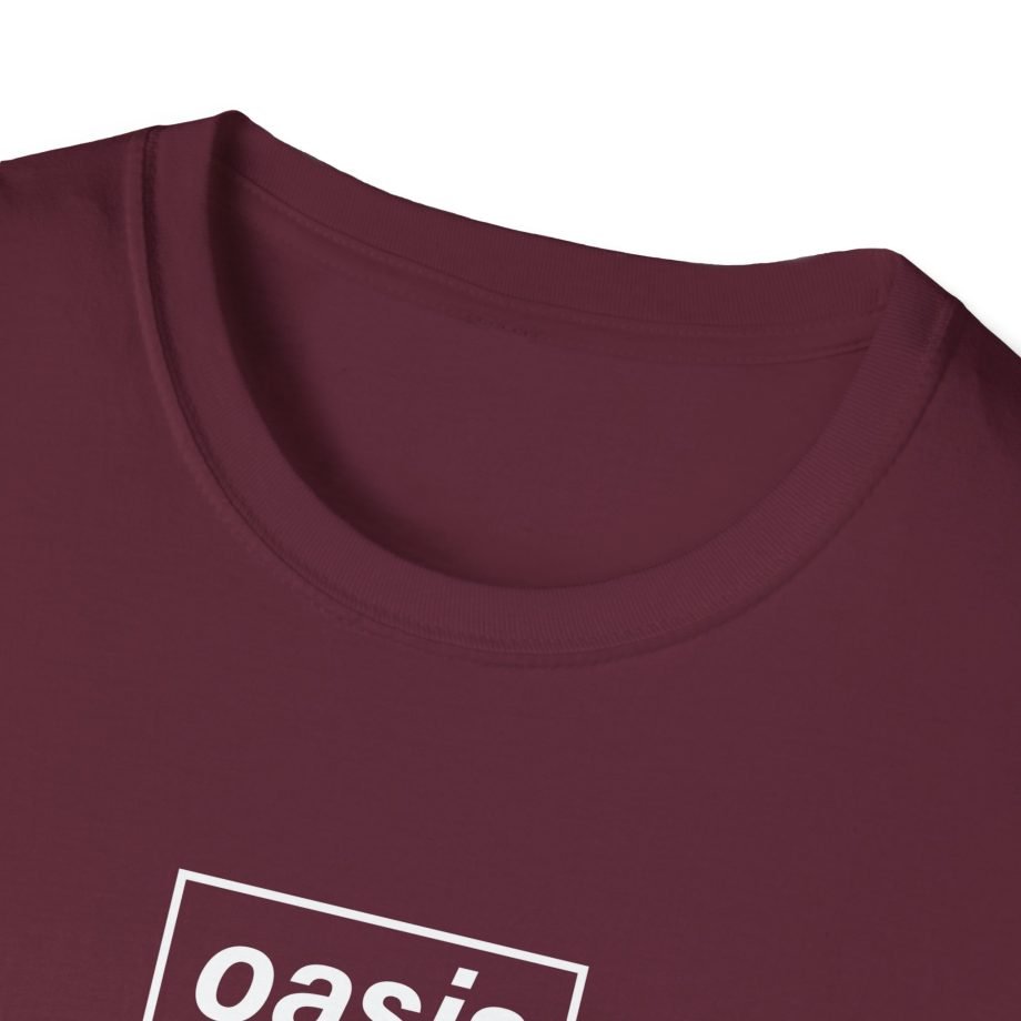 Oasis Definitely Maybe Tracklist Unisex Softstyle T-Shirt