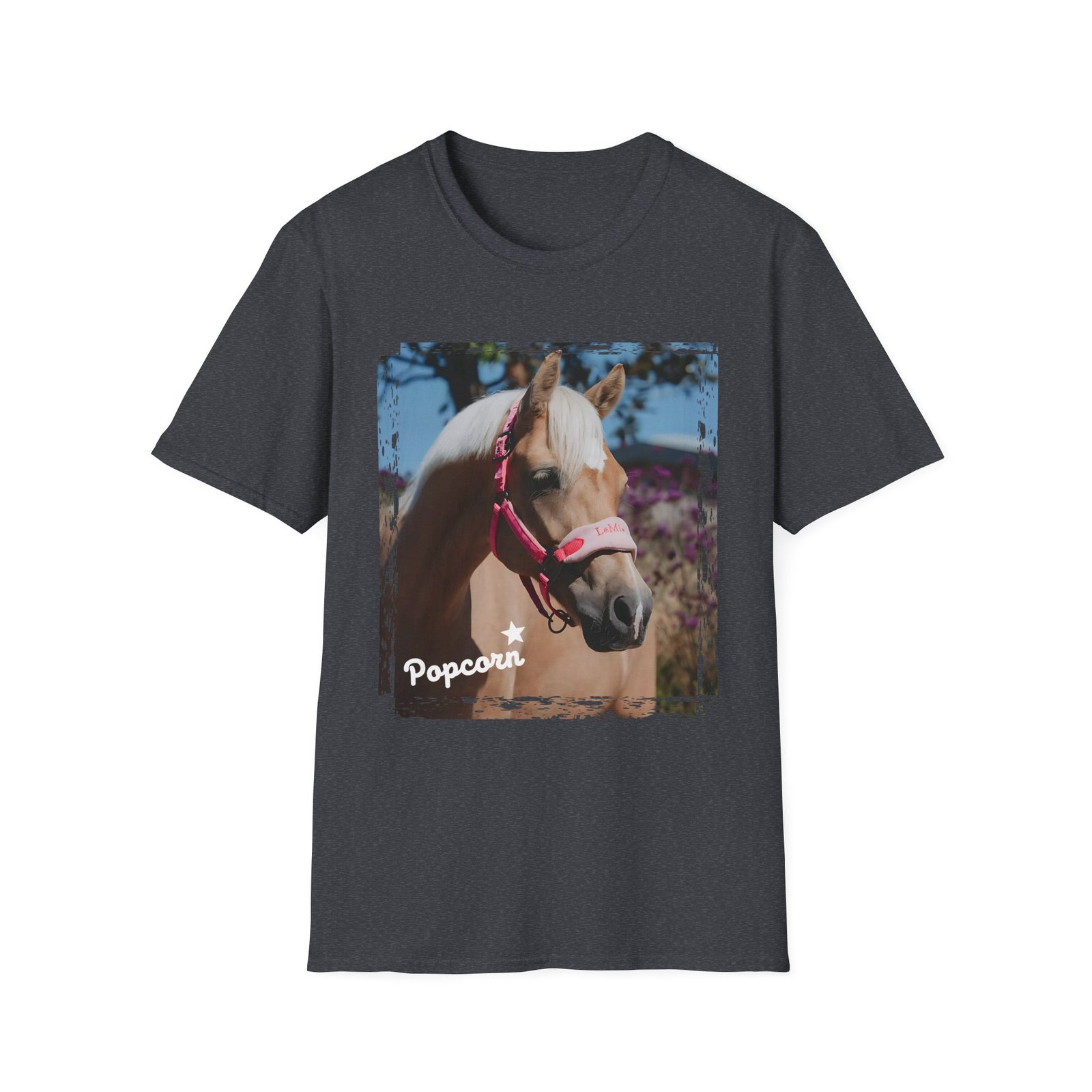 Harlow and Popcorn Unisex Softstyle T-Shirt