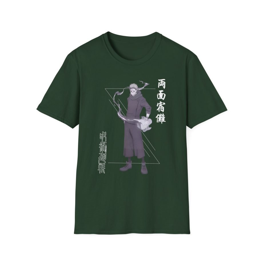 Jujutsu Kaisen Sukuna Name Unisex Softstyle T-Shirt