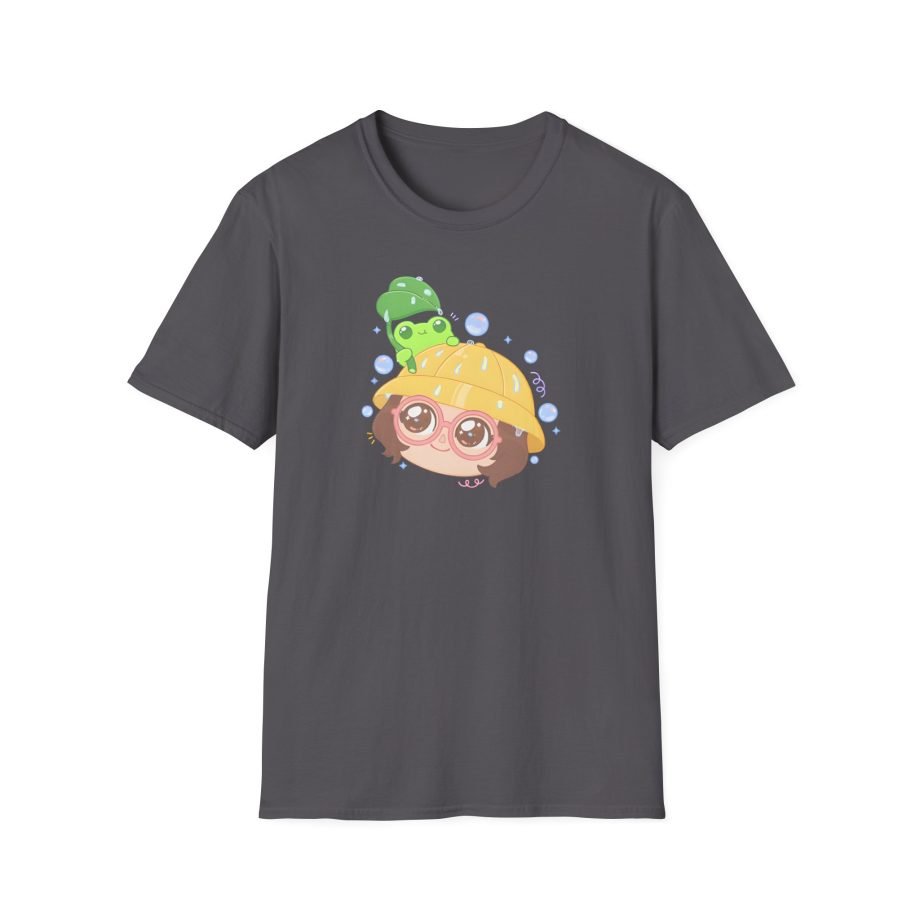 Froggy Crossing Rainy Unisex Softstyle T-Shirt