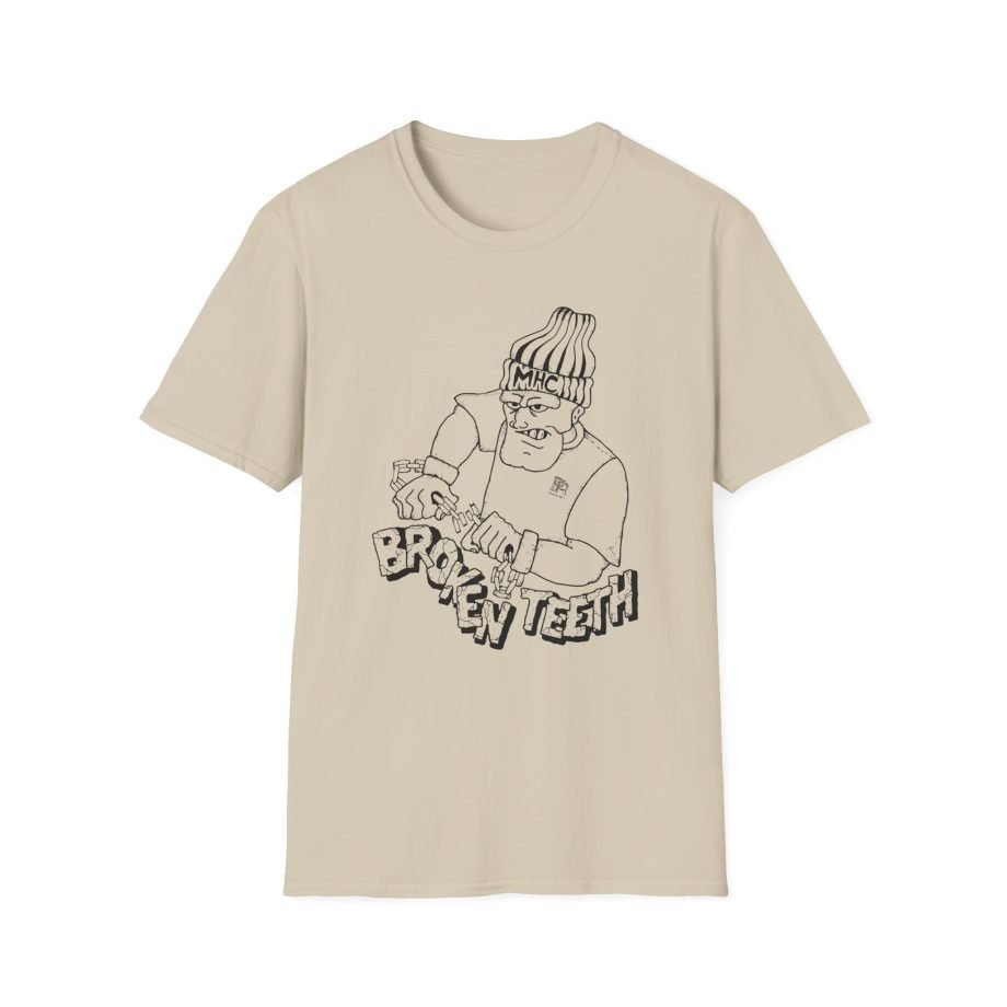 Broken Teeth Unisex Softstyle T-Shirt