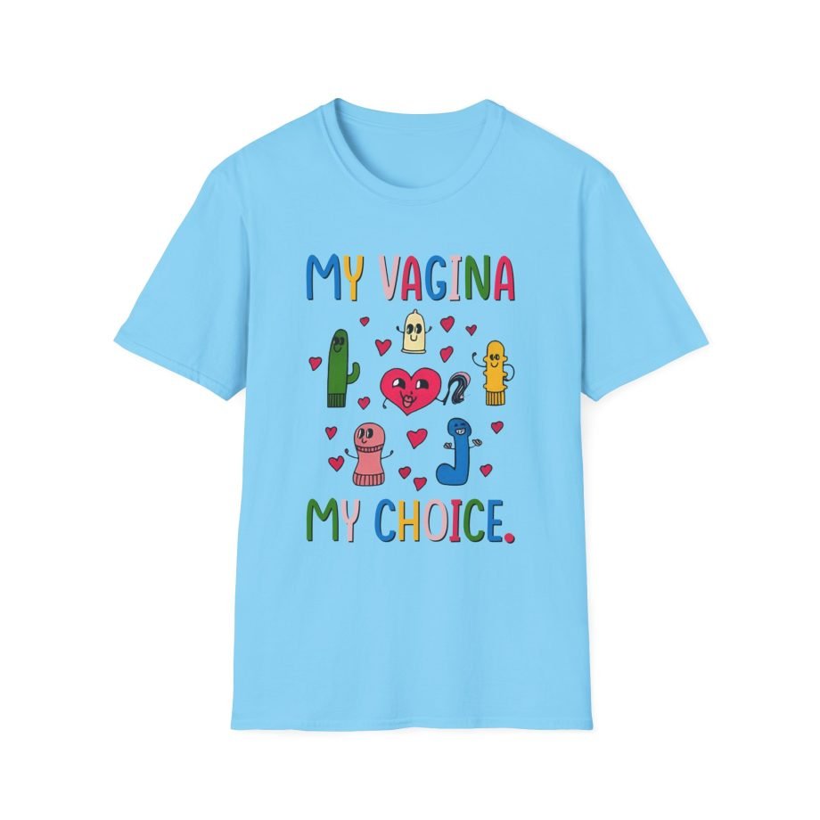 BR My Vagina My Choice Unisex Softstyle T-Shirt