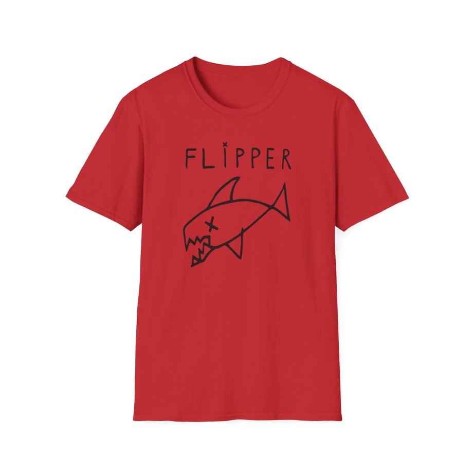 Flipper Long Fish Unisex Softstyle T-Shirt