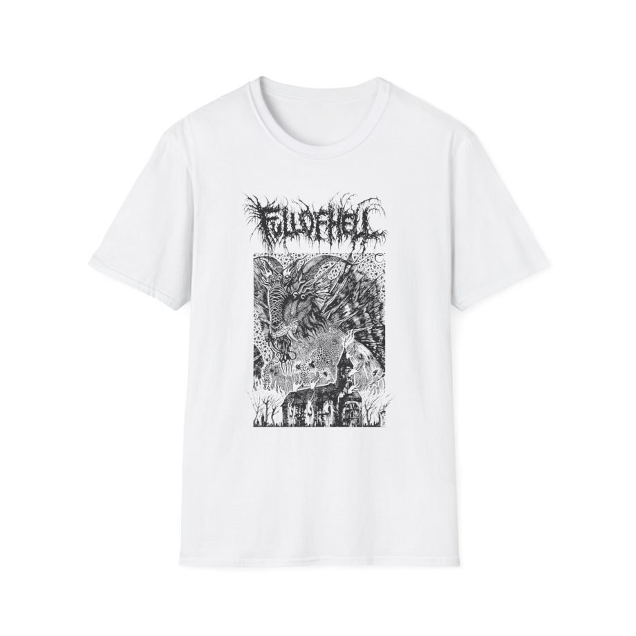 Full of Hell Purple Goat Church Unisex Softstyle T-Shirt