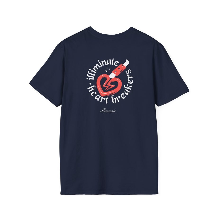 Illiminate Heart Breakers Unisex Softstyle T-Shirt