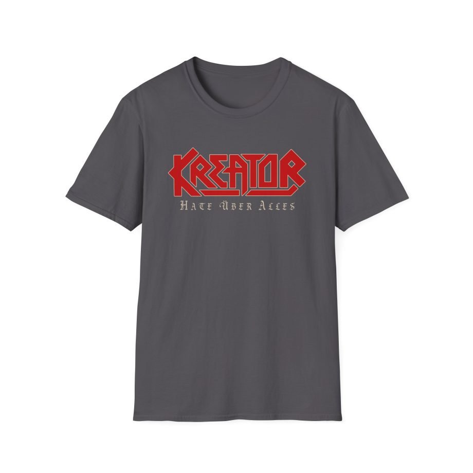 Kreator Hate Über Alles Logo Unisex Softstyle T-Shirt