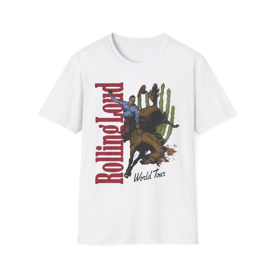 Rolling Loud Rodeo World Tour Unisex Softstyle T-Shirt