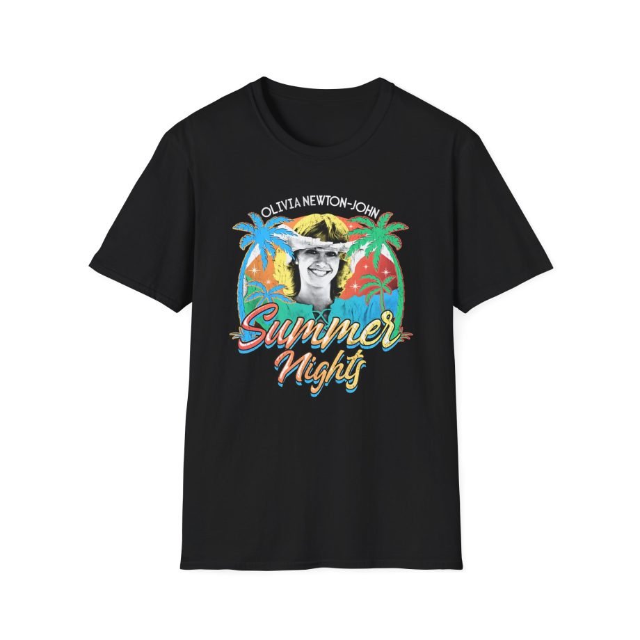 Olivia Newton John Summer Nights Unisex Softstyle T-Shirt