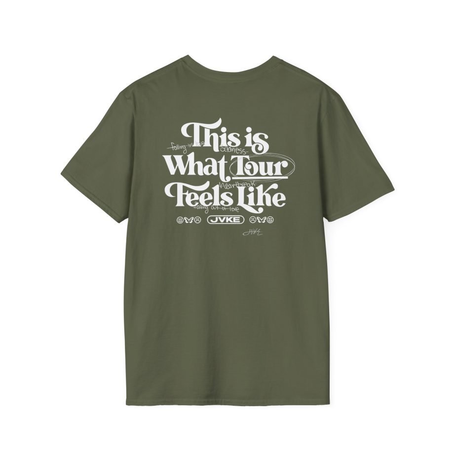 Jvke What Tour Feels Like Unisex Softstyle T-Shirt