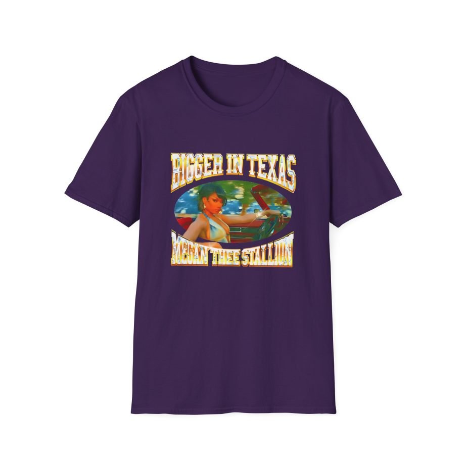 Megan Thee Stallion bigger in Texas rider Unisex Softstyle T-Shirt