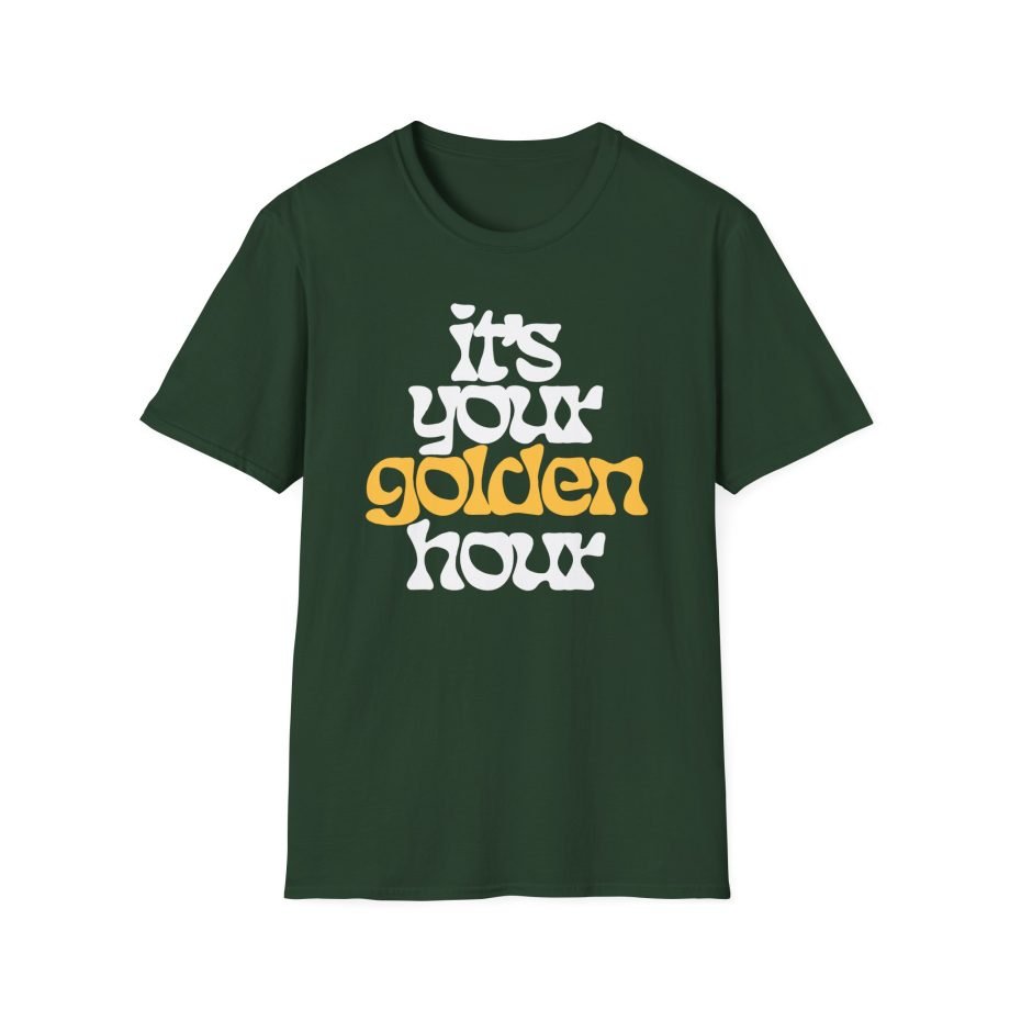Jvke Golden Hour Shimmer Unisex Softstyle T-Shirt