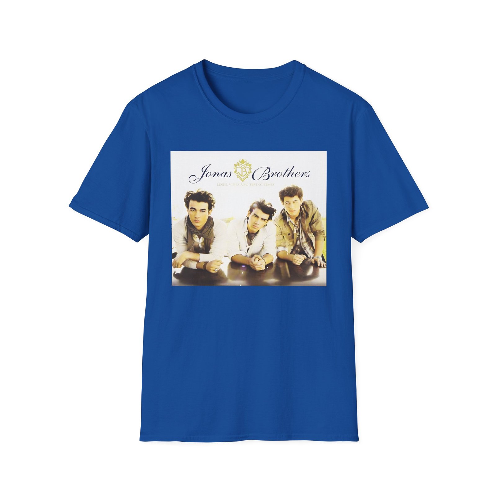Jonas Brothers Lines Vines & Trying Times Unisex Softstyle T-Shirt