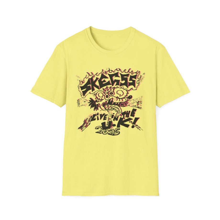 Skegss Live in the Uk 2025 Unisex Softstyle T-Shirt