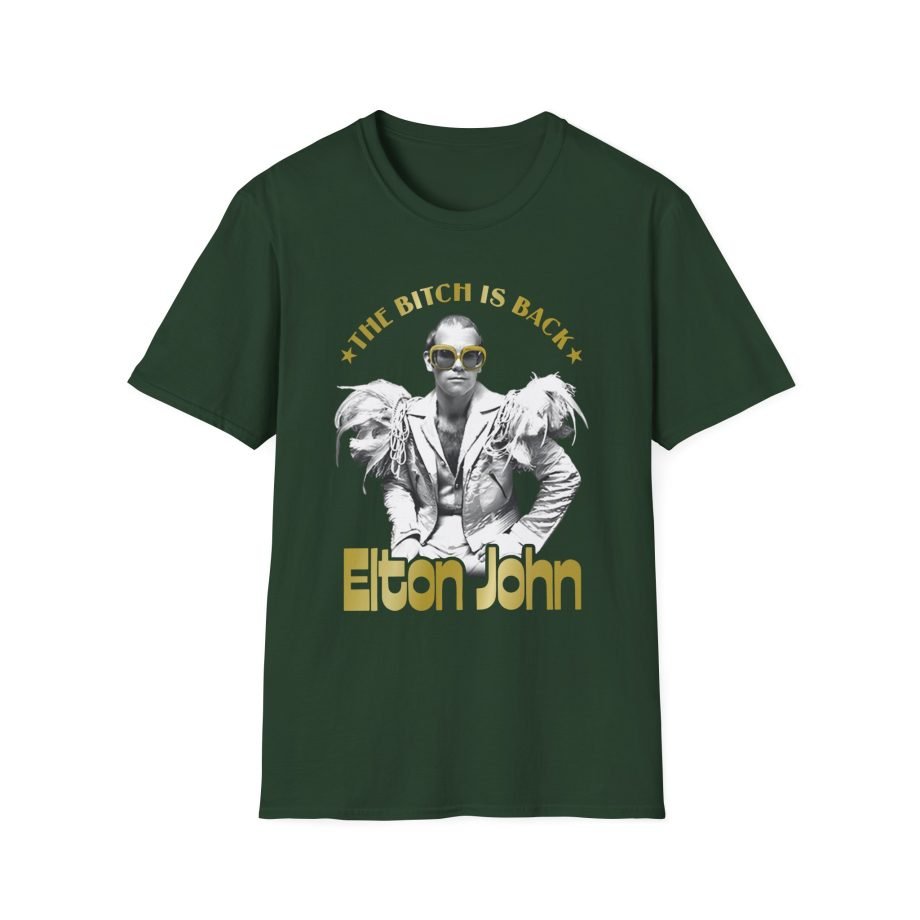 EJF Bitch is Back Foil Unisex Softstyle T-Shirt