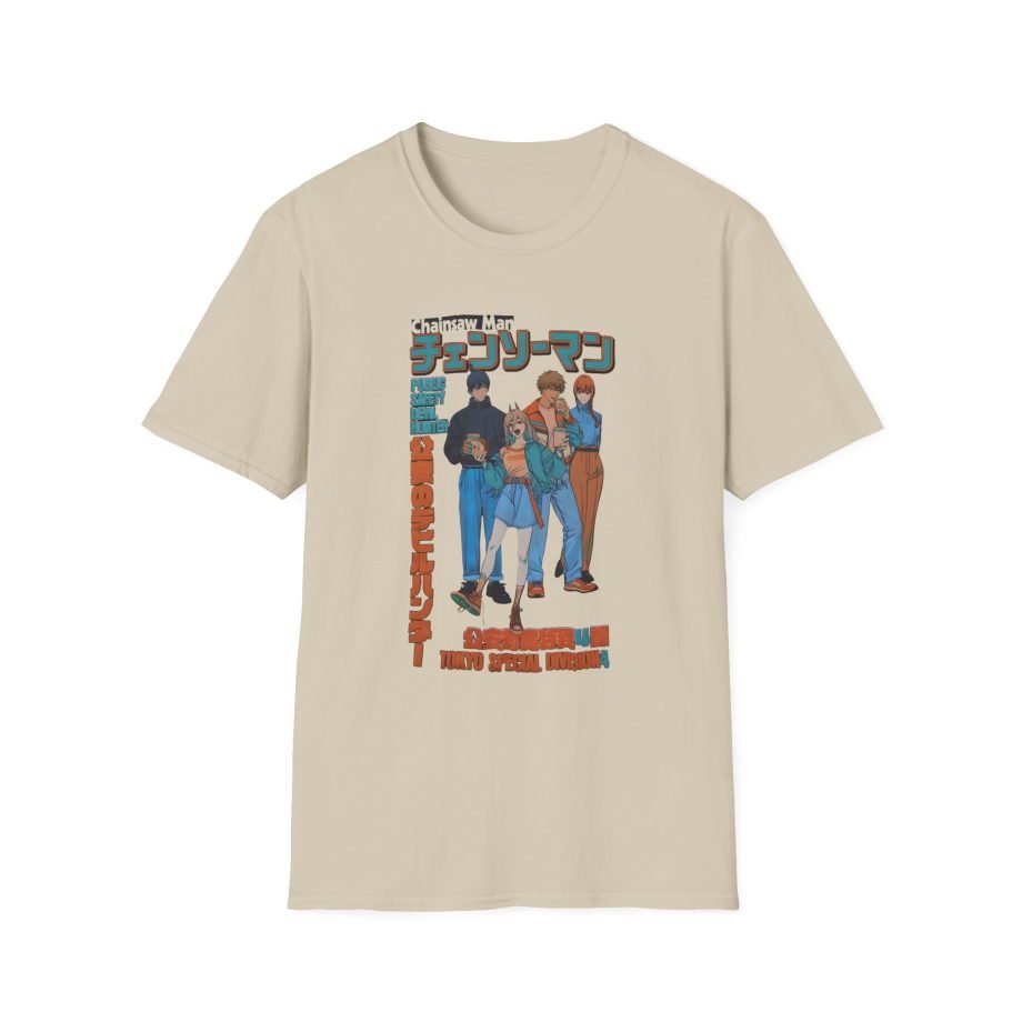 Chainsaw Man Group Unisex Softstyle T-Shirt