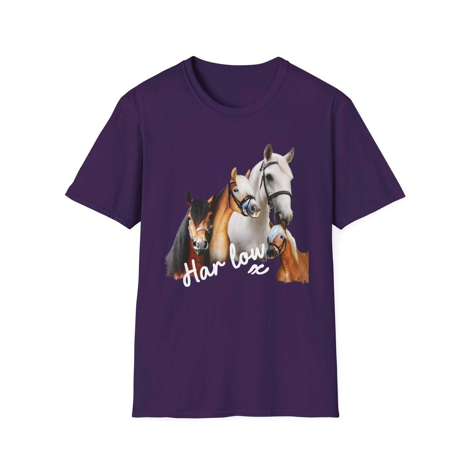 Harlow and Popcorn Unisex Softstyle T-Shirt