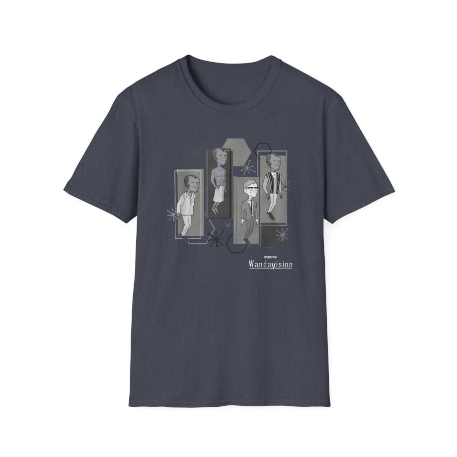 Wandavision Wardrobe Changes Unisex Softstyle T-Shirt