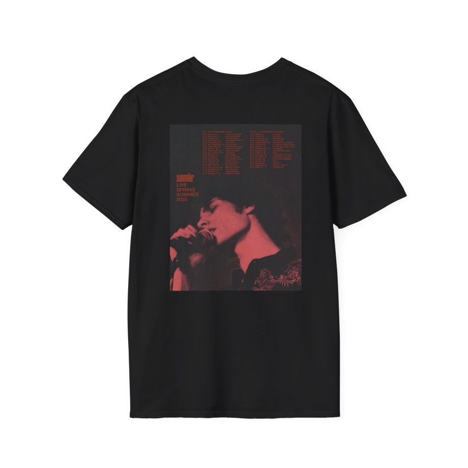 Sombr Live Spring 2025 Tour Unisex T-Shirt