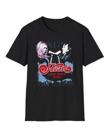 Heart Band Unisex Softstyle T-Shirt