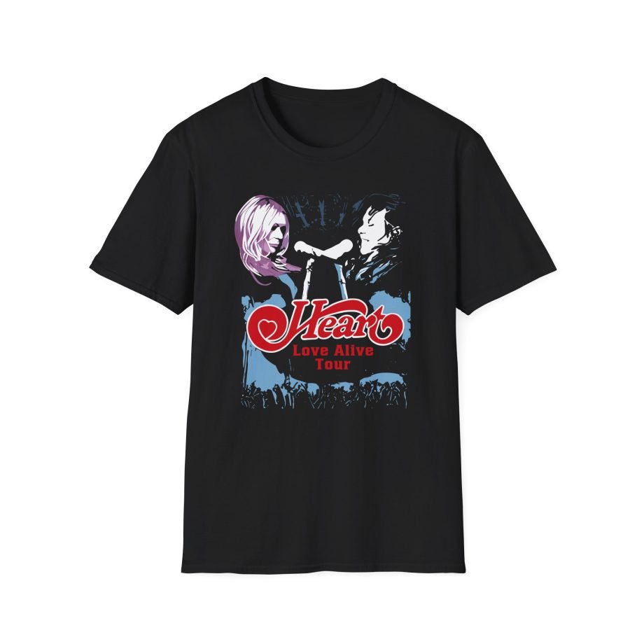 Heart Band Unisex Softstyle T-Shirt