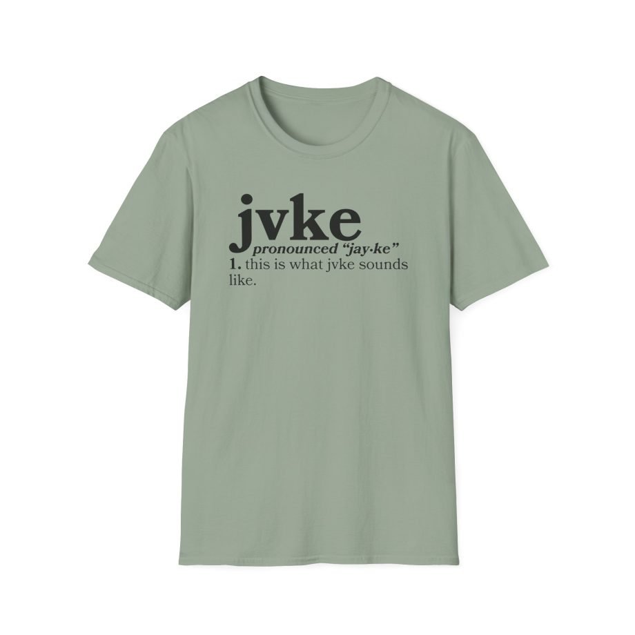 Jvke Pronunciation Unisex Softstyle T-Shirt