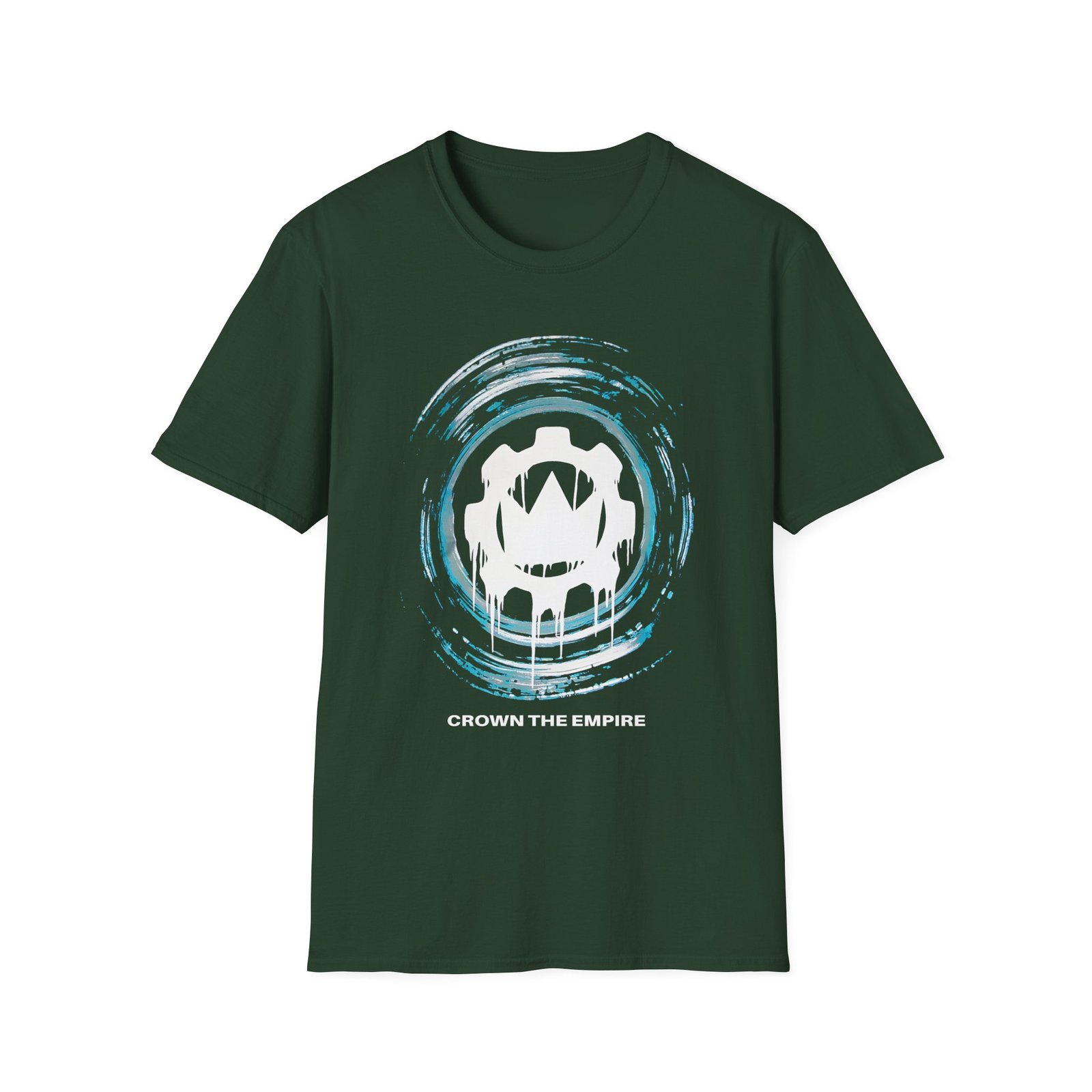 Crown the Empire Circular COG Unisex Softstyle T-Shirt