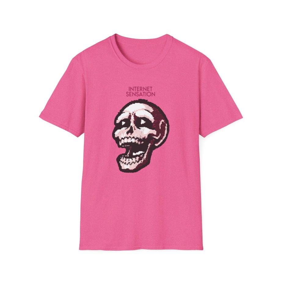Imallexx Sequin Skull Internet Sensation Unisex Softstyle T-Shirt
