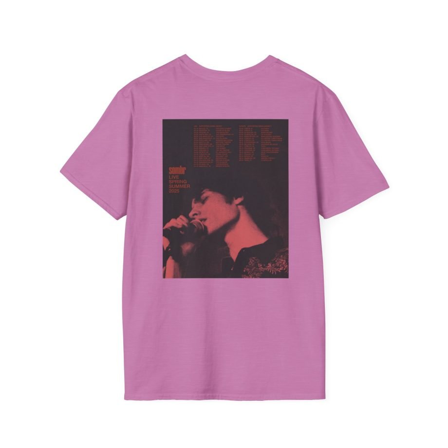 Sombr Live Spring 2025 Tour Unisex T-Shirt