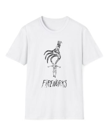 Fireworks Hand Unisex Softstyle T-Shirt