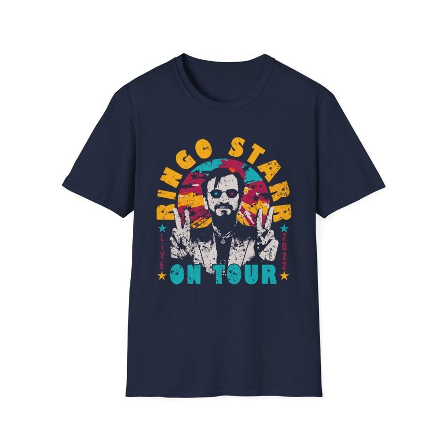 Ringo Starr Ringo on Tour Photo Unisex Softstyle T-Shirt